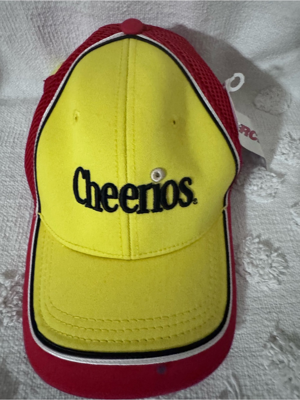 NWT-Cheerios Clint Bowyer #33 Snap Back Trucker Hat Nascar Adjustable